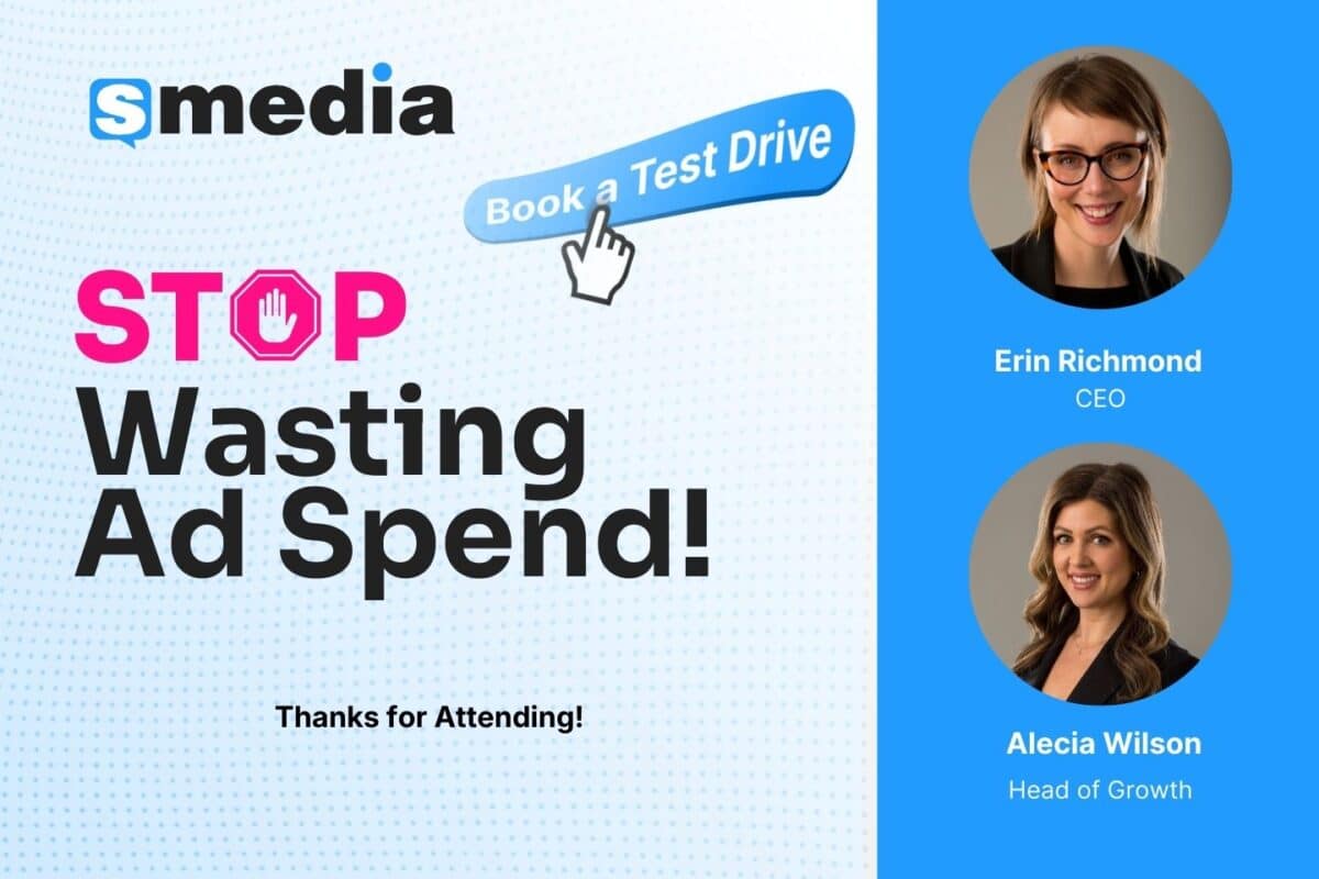 sMedia Dealership Webinar Series: Stop Wasting Ad Spend: Dealer Website UX & ROI Strategy - THANKS FOR ATTENDING!