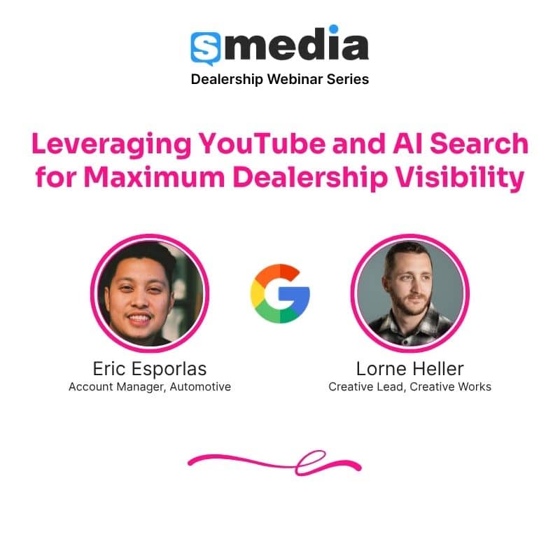 sMedia Webinar - Leveraging YouTube and AI Search for Maximum Dealership Visibility YouTube Image